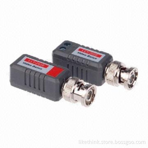 Video Balun with 400m Color Transmission Distance, Higher Cable Utilization, Reduces Project Costs